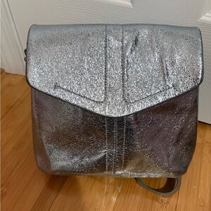 ZARA Silver-blue Women's Backpack